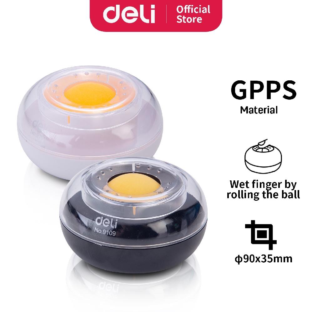 

Deli Fingertip Roller Moistener mudah digunakan desain simple E9109