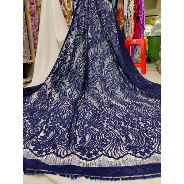 BAHAN/KAIN SEMI PRANCIS/BAHAN BROKAT