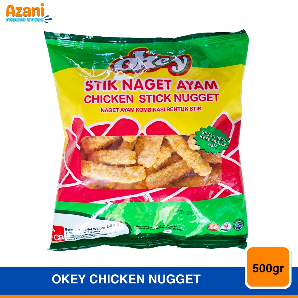 

Okey Stik Naget Ayam 500Gr