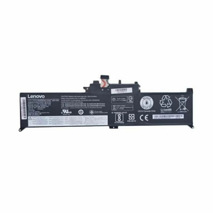Baterai Original Laptop ThinkPad Yoga 260 X260 370 X380 01AV434