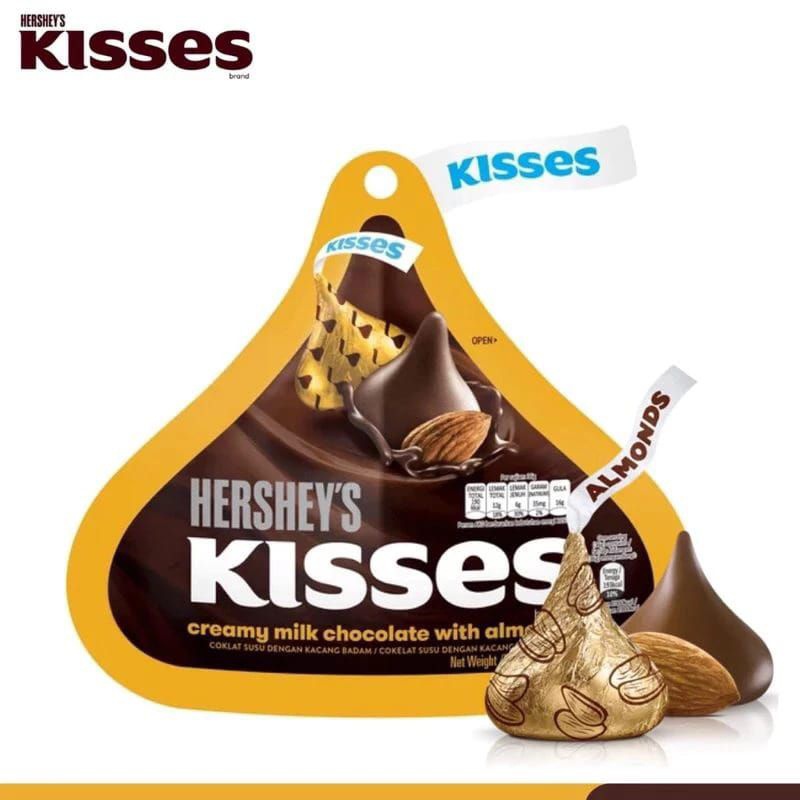 

Hershey'S Kisses Craeamy Lk Chocolate With Almonds 146 Gram Exp 2024