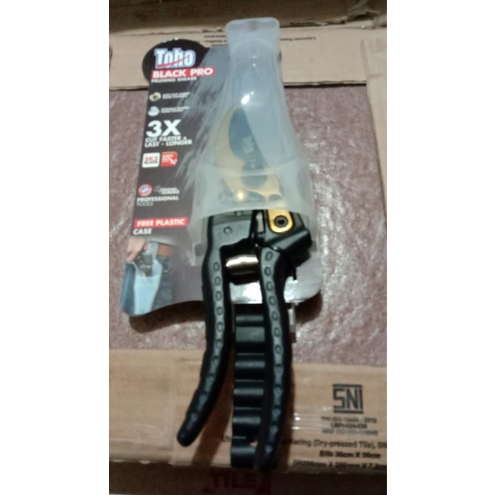 Promo Gunting Dahan Pruning Shears Black Pro Toho
