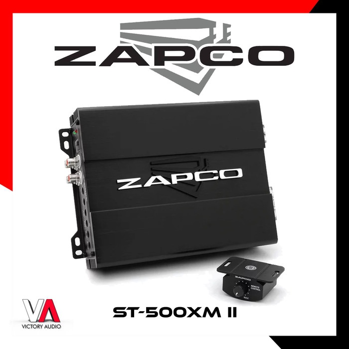 Terlaris Power Amplifier Monoblock Zapco St-500Xm Ii Class D Bass / Sub Amp Ori