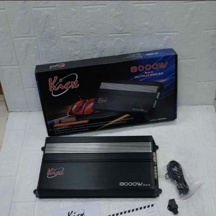 Terlaris Power Kick Monoblok Amplifier