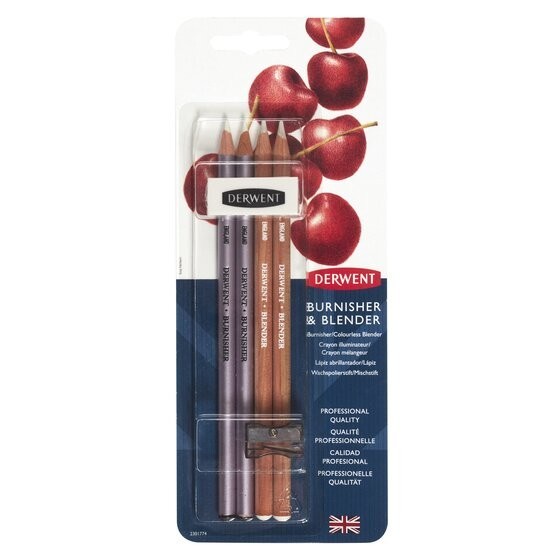 

Terlaris Derwent Burnisher & Blender Blister Set