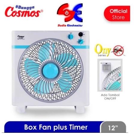 PROMO kipas angin kotak box fan cosmos 12 inch BFE ONY anti nyamuk KODE AZ