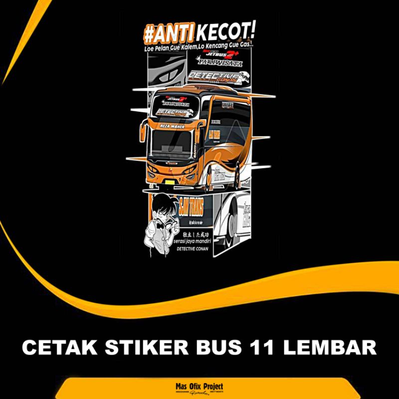 

STIKER BUS BASURI 11 LEMBAR