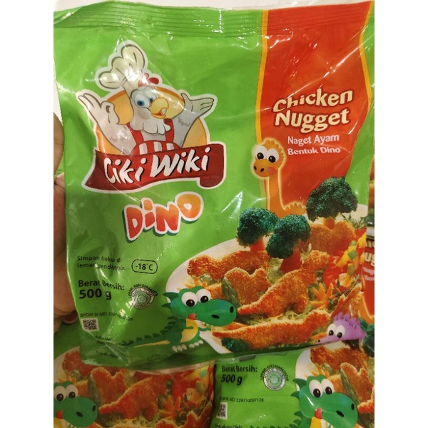 

nuget ayam cikiwiki karakter dino