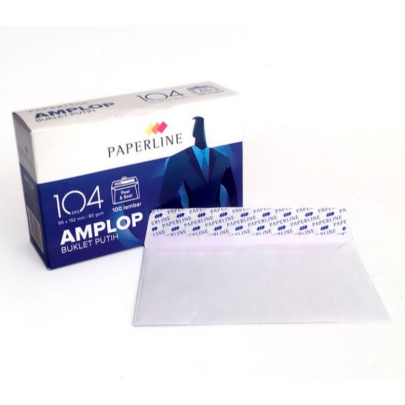 

Amplop Putih Paperline 104 Uk. 95 x 152