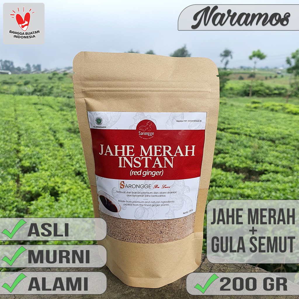 

Jahe Merah Bubuk Instan 200 Gr
