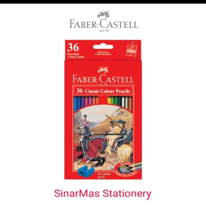 

Faber Castel 36 Classic Cplour Pensils - Pensil Warna - Pensil Gambar