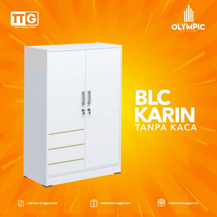 Promo Olympic Gstar Lemari Pakaian Anak Baby Locker Minimalis Blc Karin