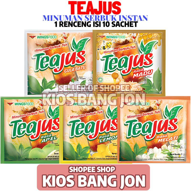 

Teajus Minuman Sachet 1 Renceng Isi 10 Sachet