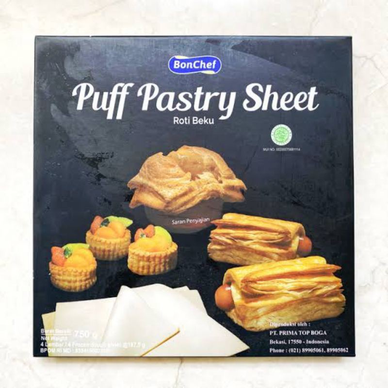 

Bonchef Puff Pastry Sheet 750Gr