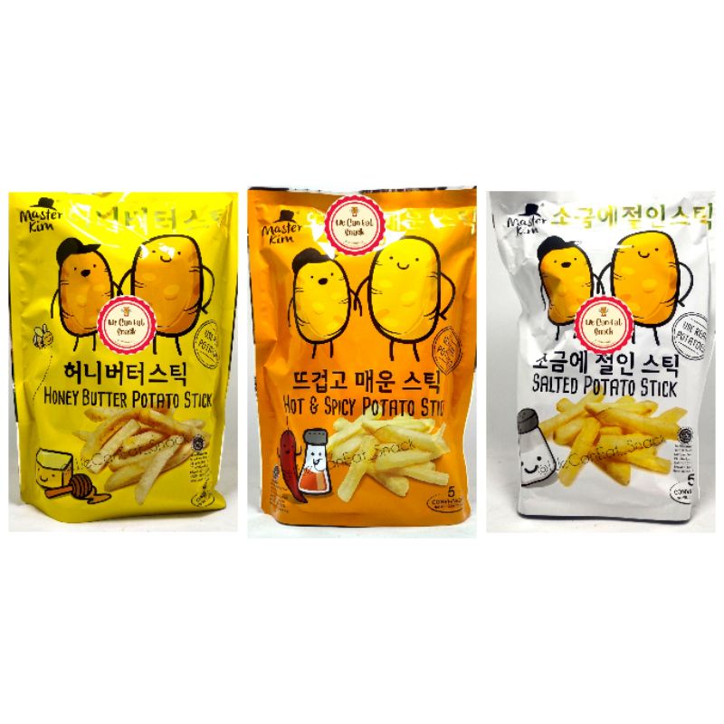 

Master Kim Potato Sti Sna Kentang 70G (5 Sachet)