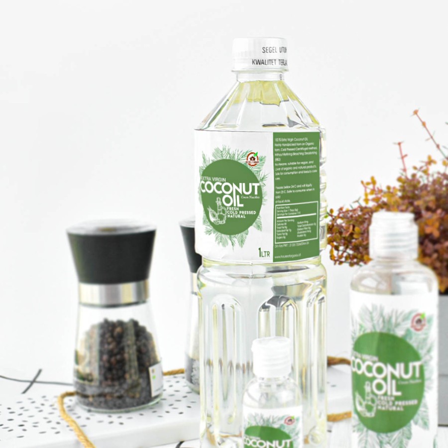 

Houseoforganix Extra Virgin Coconut Oil 1 Litre ( Nyak Kelapa Murni )