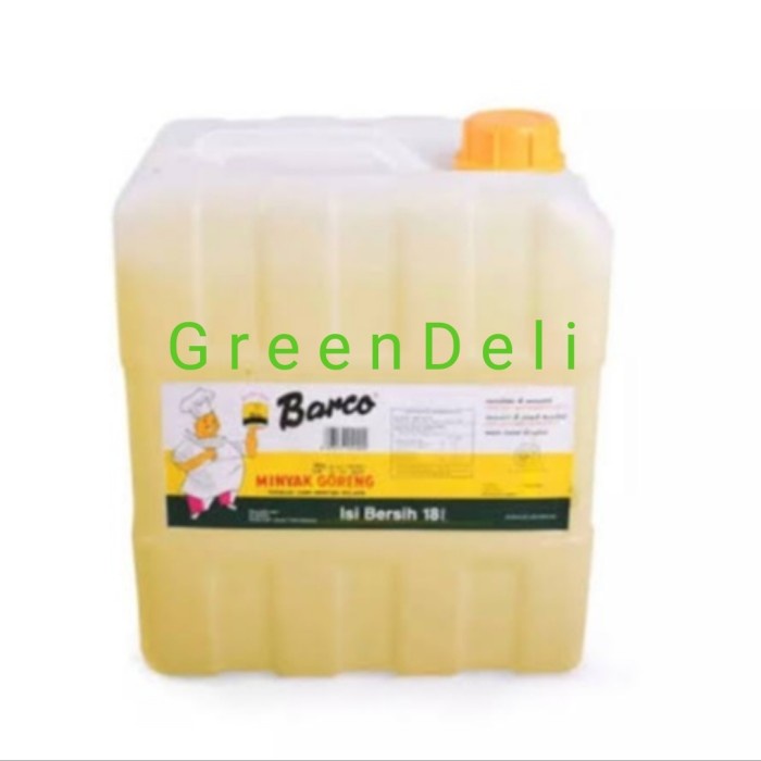 

Barco Kelapa / Coconut Oil 18 Liter Gojek Grab