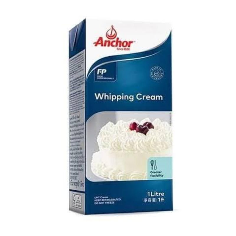 

Anchor Whipping Whip Whipped Cream 1Lt