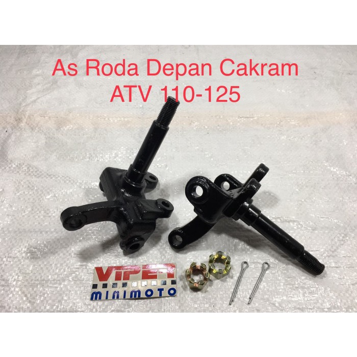 As Roda Depan - Knuckle Cakram Atv 110 & 125 - Gokart - Buggy
