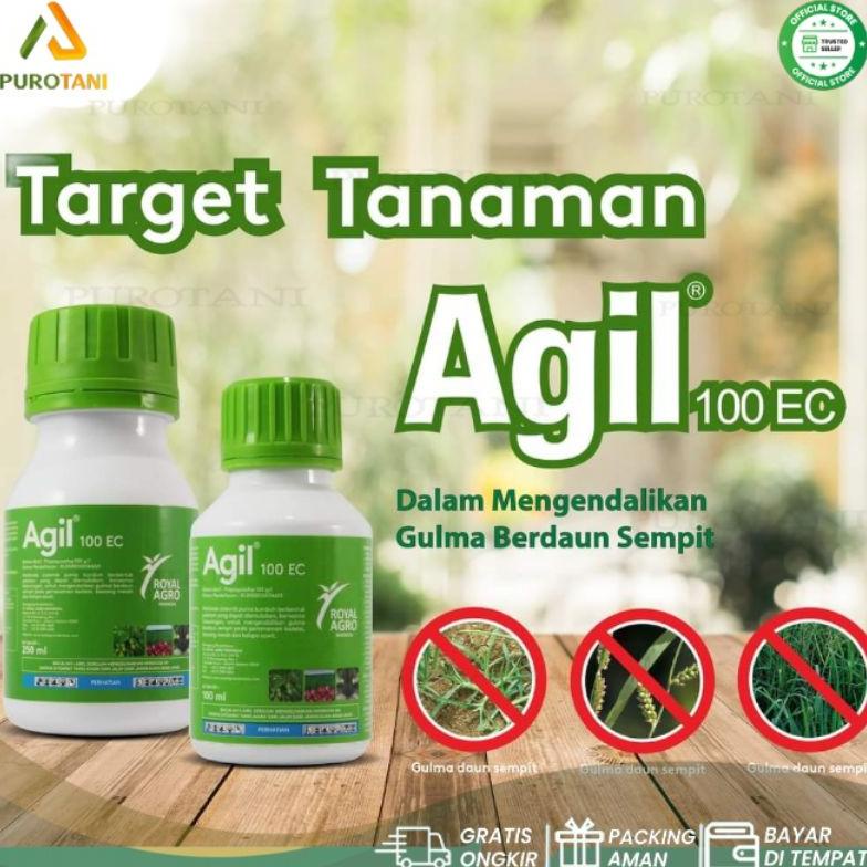 Obat rumput herbisida sistemik AGIL 100ec 100ml