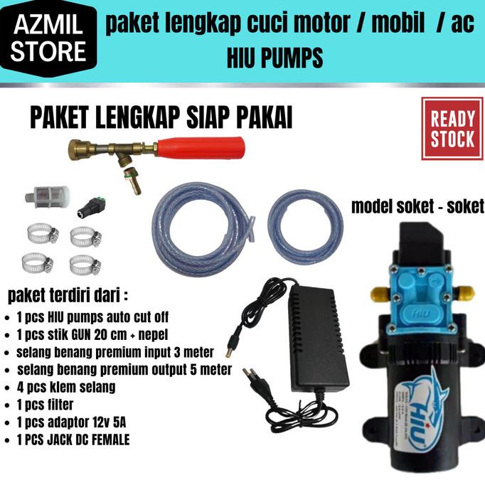 $$$$] Alat Cuci Motor Mobil Hiu Pump (S.S)