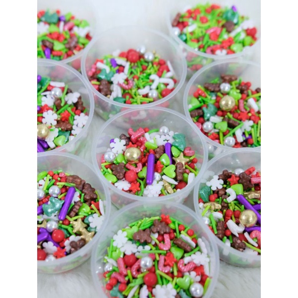 

Edible Sprinkle Christmas (50 Gram)