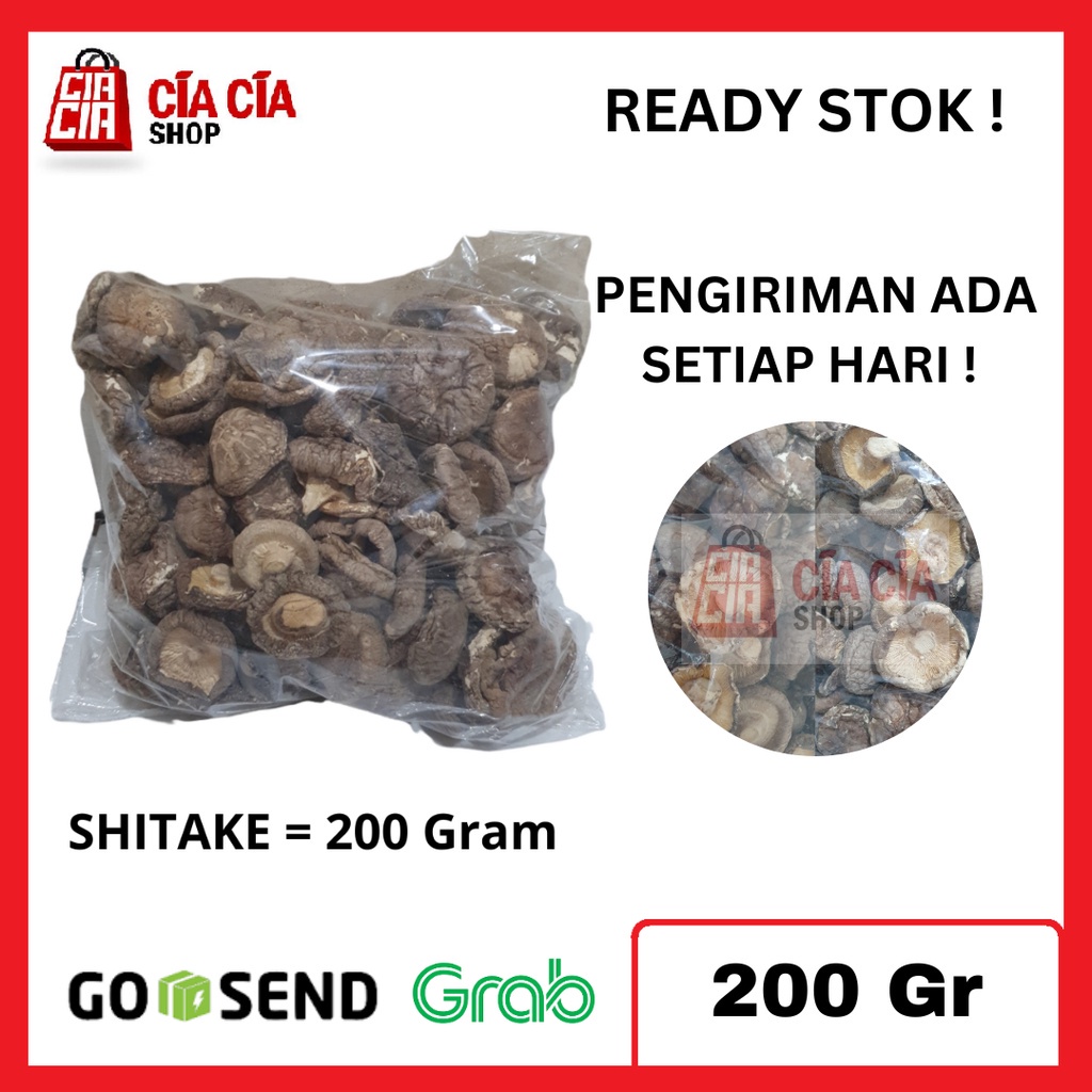 

Jamur Shitake Kering 200Gr Dried Shitake Mushroom Jamur Hioko Tongku Shianku Xiangku 200 Gram