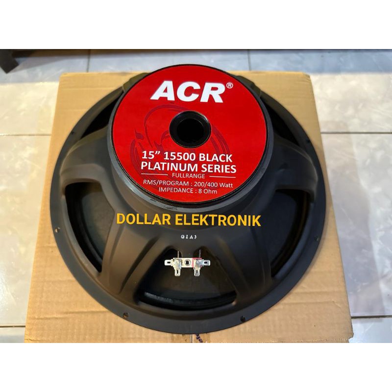 Speaker ACR 15500 BLACK PLATINUM SERIES