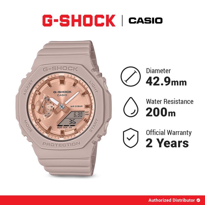 [READY INSTANT] G-shock Jam Tangan wanita GMA-S2100MD-4ADR Original Analog Digital