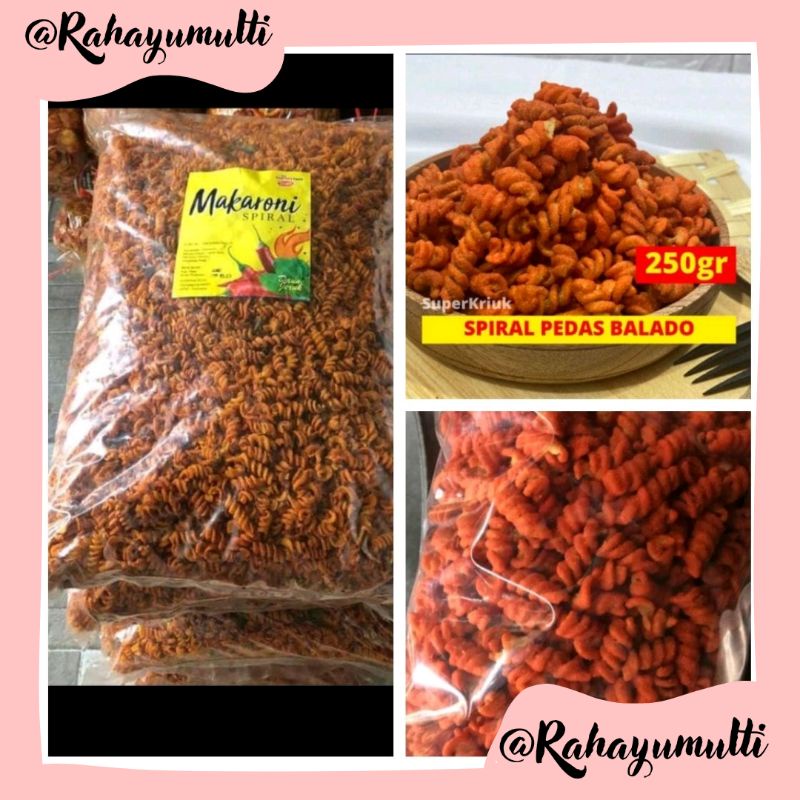 

Makaroni Pipa || Makaroni Babat || Makaroni Spiral Balado pedas || Makaroni Kerang Rasa Jagung Bakar 250gr