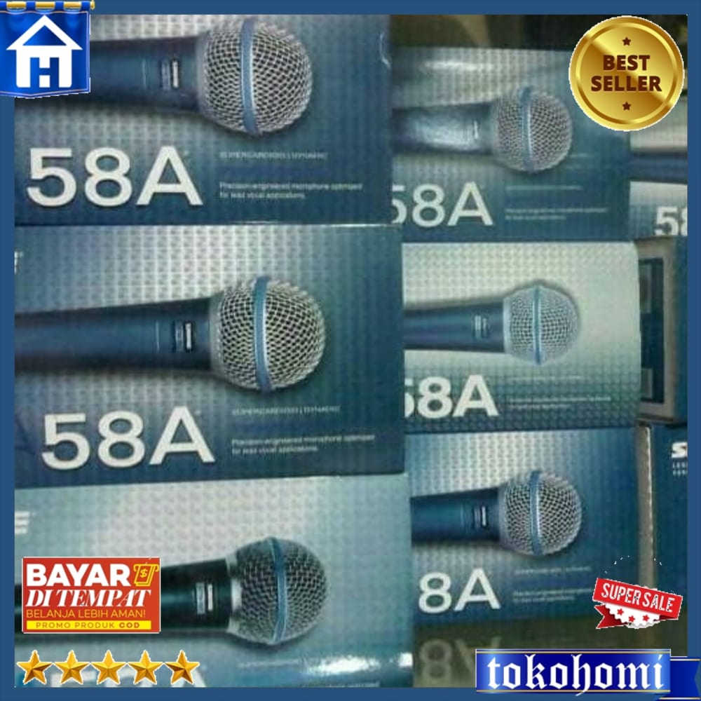 Mic Shure Beta 58A Mic Mik Microphone Shure Beta58A Beta 58 A Shure