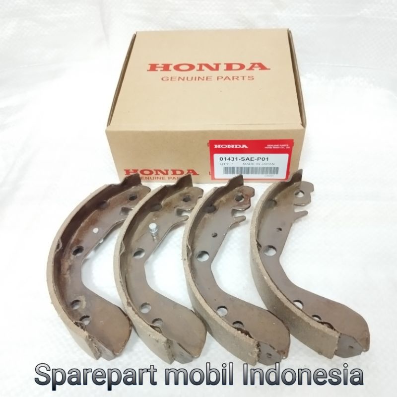 Brake Shoe Kampas Rem Belakang Jazz Idsi Vtec 2003-2008 Original 1 Set