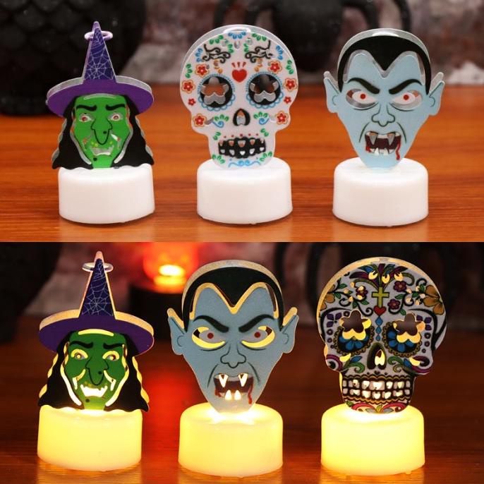 

Trend Lampu Lilin Led Tema Halloween Lilin Kedjp Skull Labu Tengkorak Batman Pengiriman Cepat