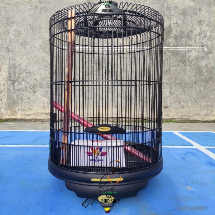 Promo Sangkar Kandang Murai Bnr Pvc Black Doff No 2