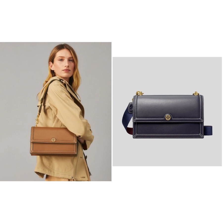 Tas *TB* 80766 T Monogram Leather Shoulder Bag