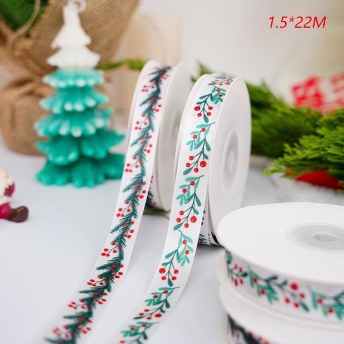 

:0:0:0] (Harga 5meter) pita natal satin pita Christmas pita pohon natal ribbon