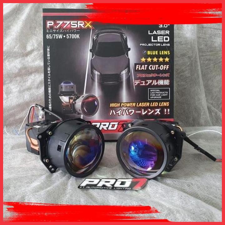 (HRVO) PROJECTOR PURE LASER LED PRO7 P775RX BLUE LENS HI-LOW 65/75W
