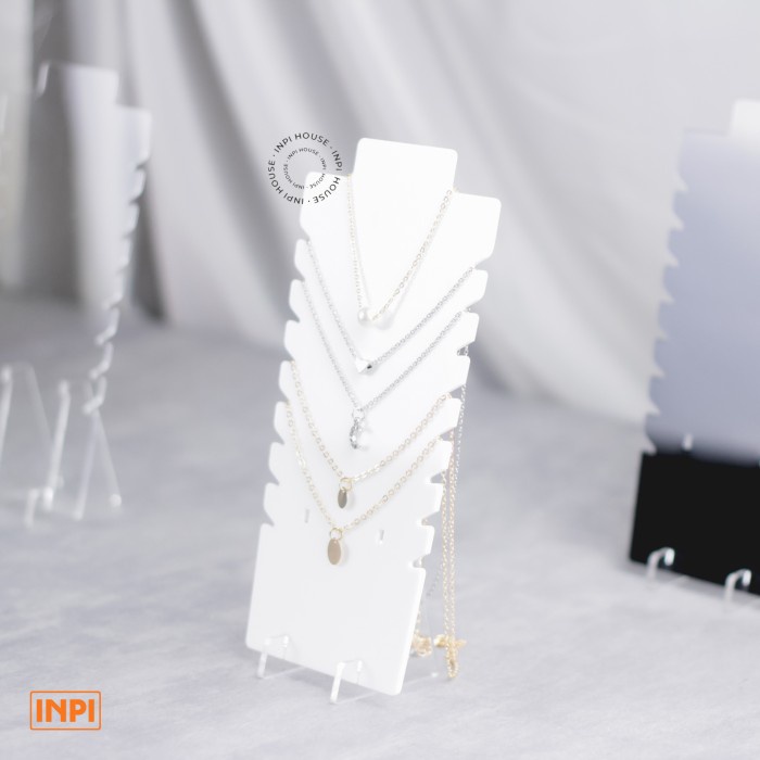 3 Tier Jewelry Tree Stand Tower Rack Necklace Bracelet Holder