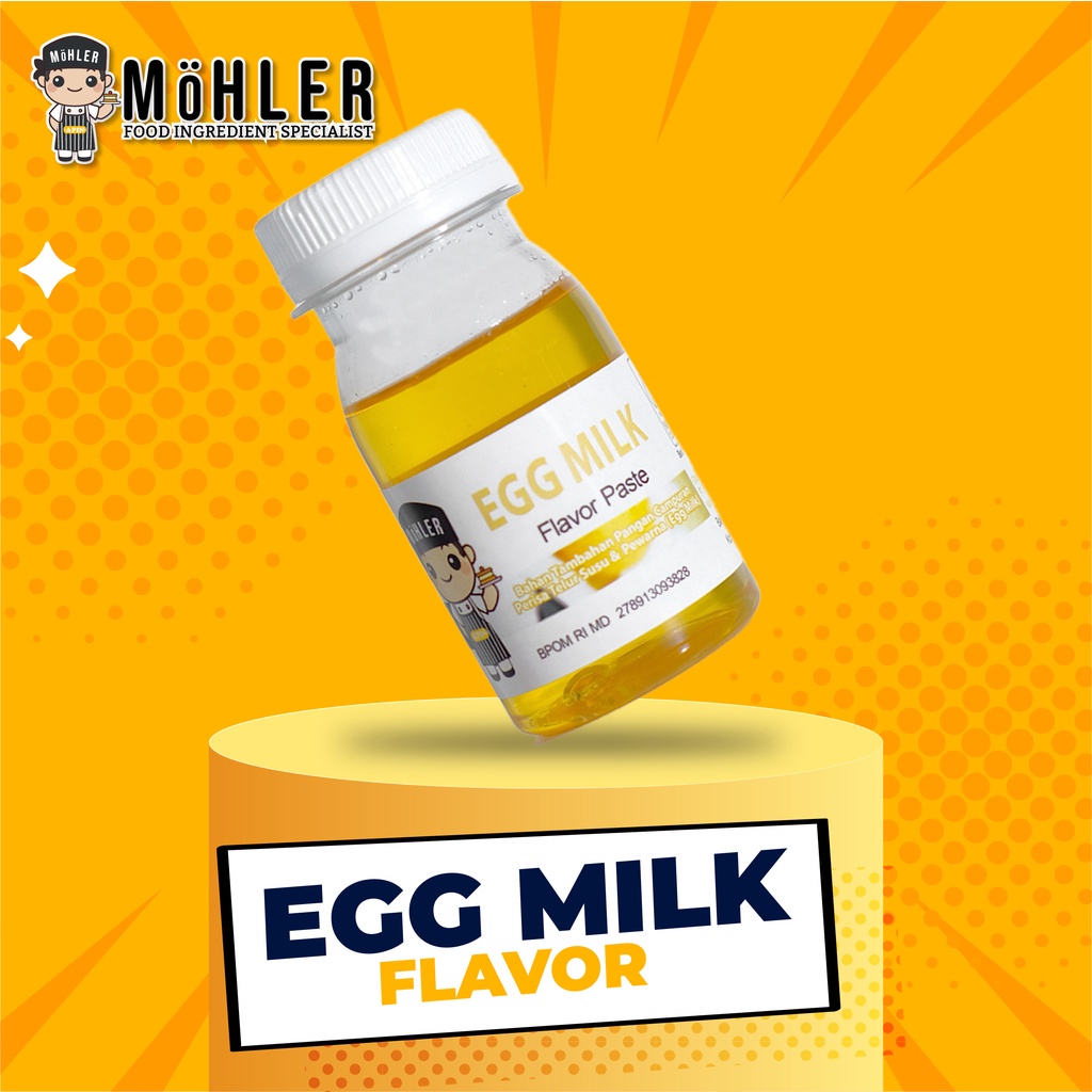 

MOHLER Pasta perisa pewarna EGG MILK