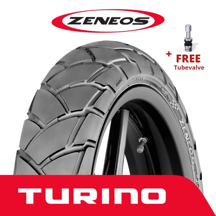 BAN BELAKANG ZENEOS 120/70 - 17 TURINO ZN 33 JUPITER MX TUBELESS ORIGINAL BEST QUALITY