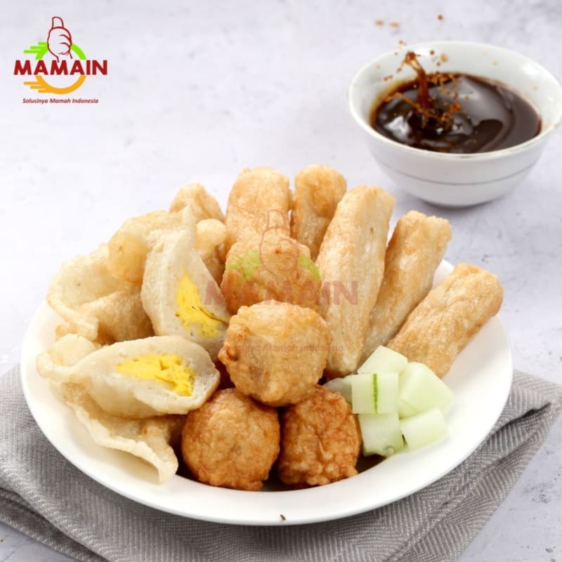 

Pempek MIX (Lenjer Adaan Telur) Frozen Pack Mamain Homemade