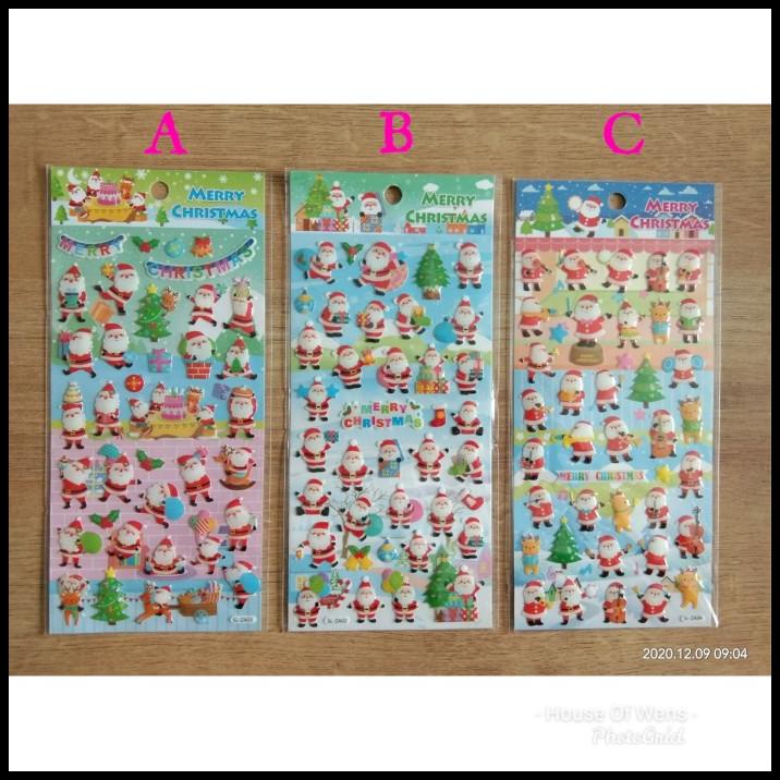 

GRATIS ONGKIR STICKER CHRISTMAS - STICKER NATAL TIMBUL !!!!!!