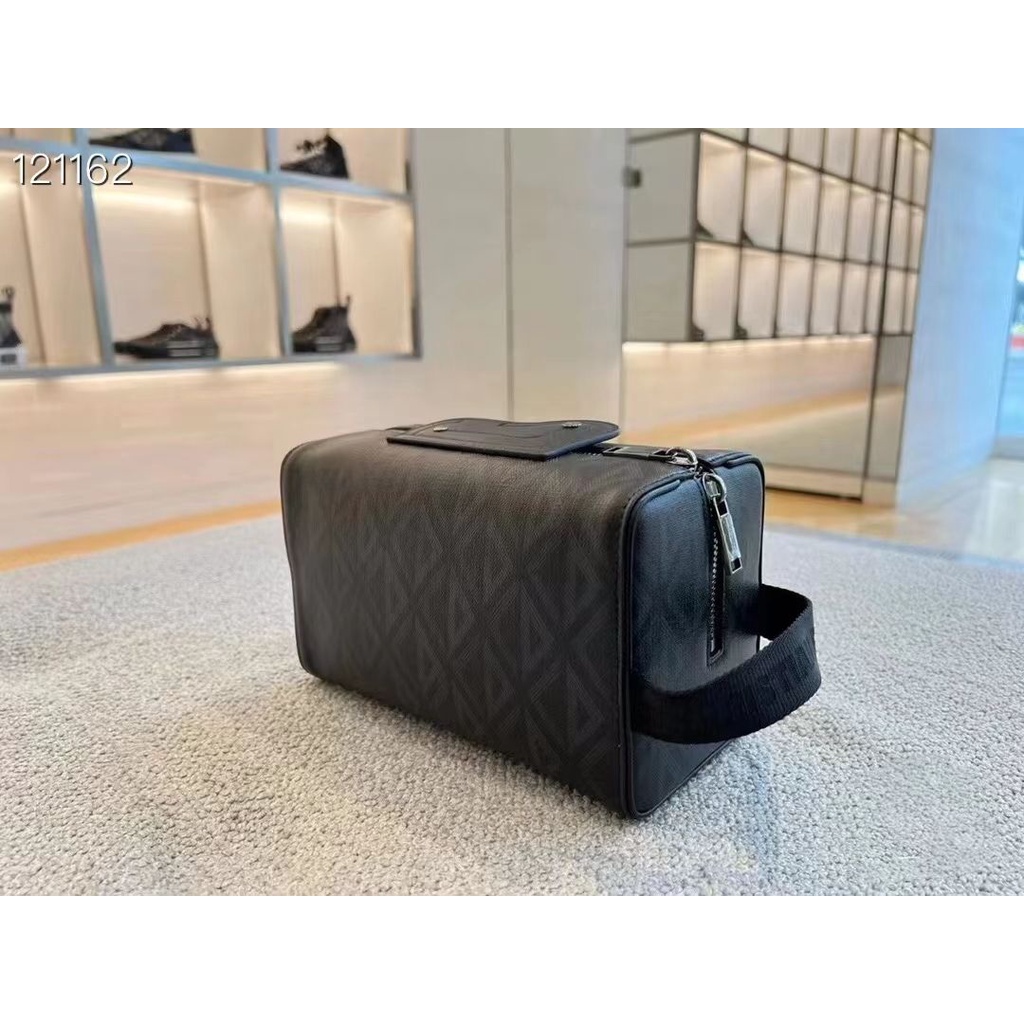 DIOR HAND BAG KULIT IMPORT BRANDED PRIA FORMAL BEBAS - tangan pria - tas tangan unisex - tas kasual 