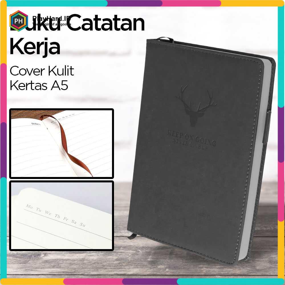 

Buku Catatan Harian Notebook Diary Cover Kulit 180 Lembar A5 - CW-5025