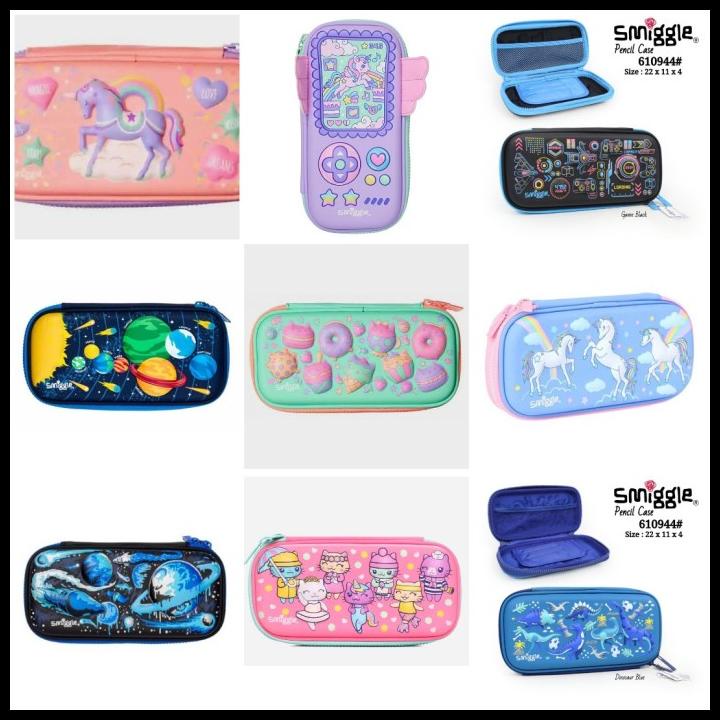 

HOT DEAL SMIGGLE PENCIL CASEBEING SMALL UNICORN LILAC/ TEMPAT PENSIL/ KADO !!!!!!