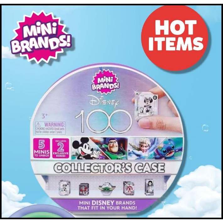 

BEST DEAL SALE: MINI BRANDS DISNEY 100 COLLECTOR CASE 5 MINIS UNBOX SURPRISE 3+ !!!