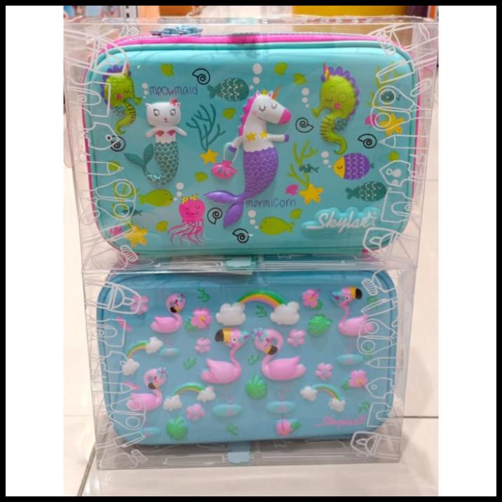 

BEST DEAL SALE MAINAN : SKYLAR PENCIL CASE DOUBLE ZIPPER GIRL COLOUR