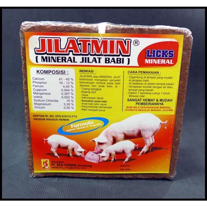 

TERBARU MINERAL EKAFARMA JILATMIN MINERAL BLOK BABI !!