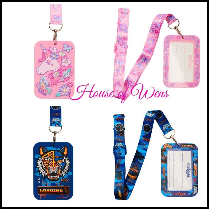 

TERMURAH SMIGGLE HEY THERE LANYARD ID CARD ORIGINAL - GANTUNGAN ID CARD !!!!!!