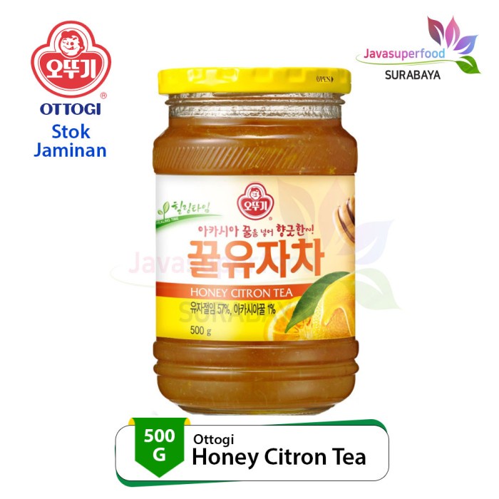 

Ottogi Honey Citron Tea 500g/Teh Jeruk Madu Asli Korea